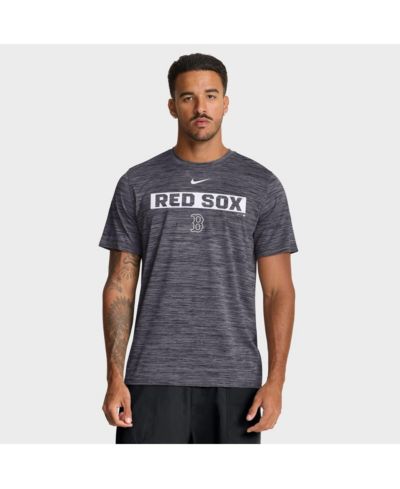 Nike Men's Black Boston Red Sox Velocity Dri-FIT T-Shirt
