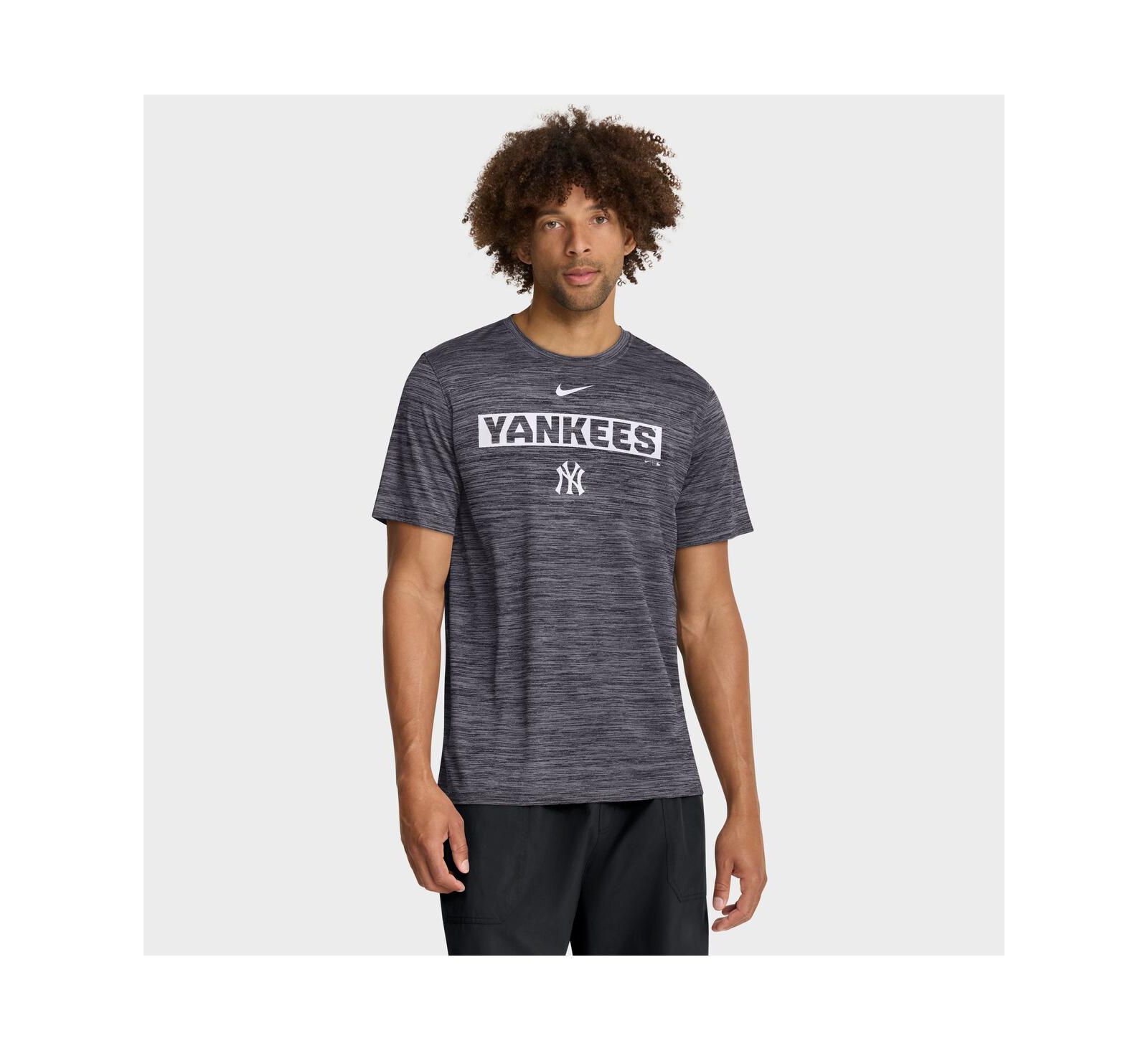 Nike Men's Black New York Yankees Velocity Dri-FIT T-Shirt
