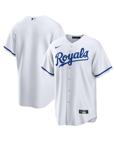 Nike Мужская джерси-реплика Kansas City Royals White Big & Tall