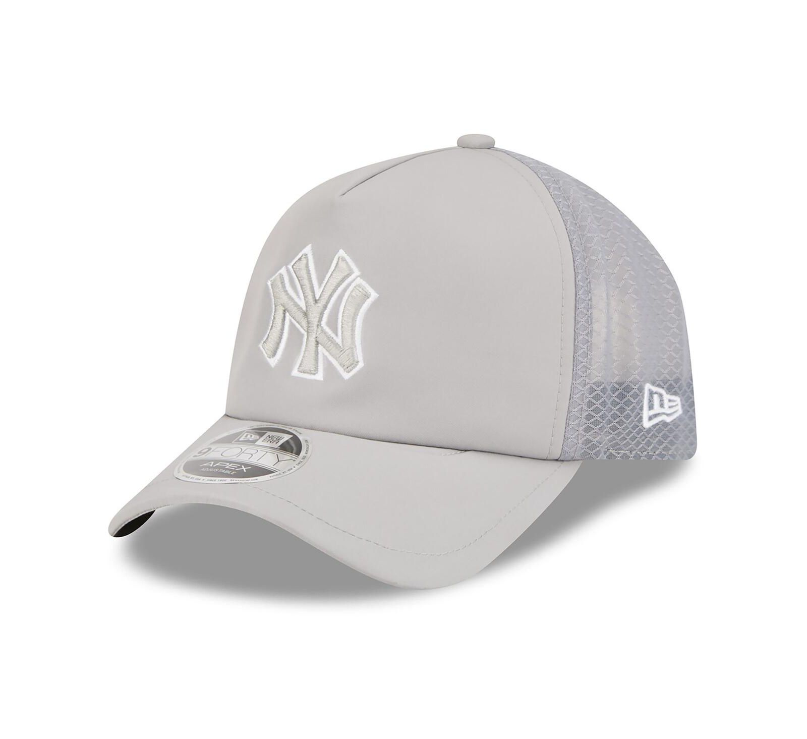 New Era Мужская бейсболка 9FORTY New York Yankees, серая, для тренировок