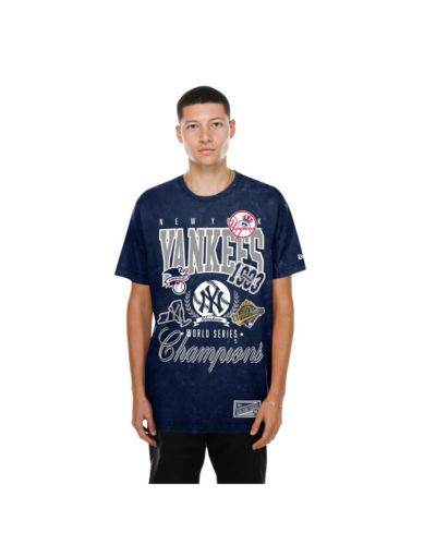 New Era Men's Navy New York Yankees Mineral Wash T-Shirt