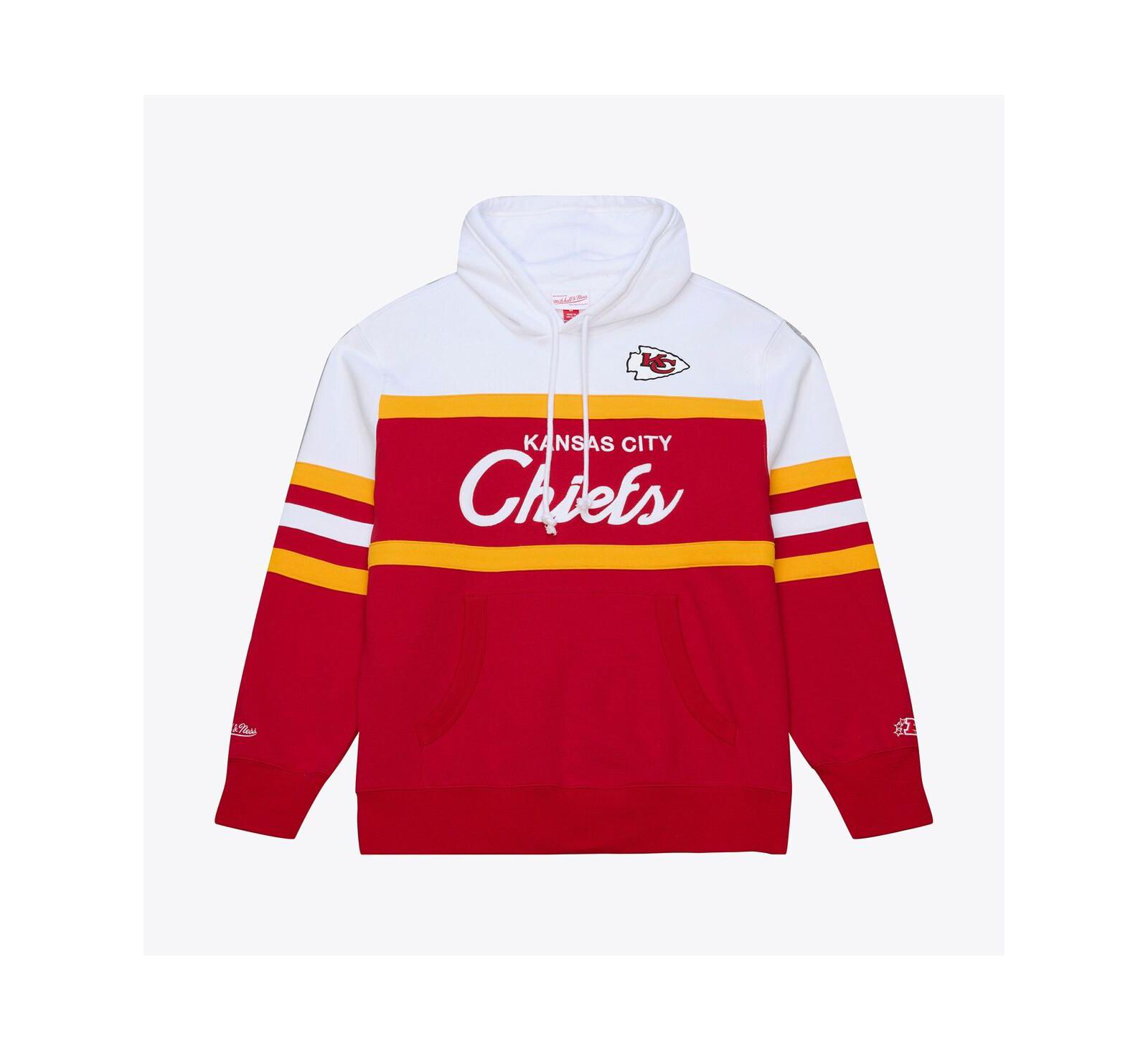 Mitchell & Ness Мужское худи Kansas City Chiefs Head Coach, красное
