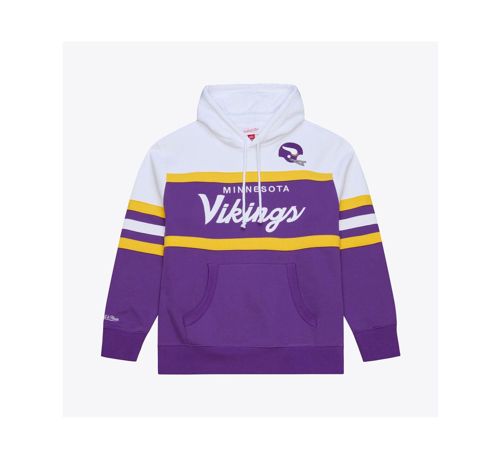 Мужское худи Mitchell & Ness Purple Minnesota Vikings Head Coach