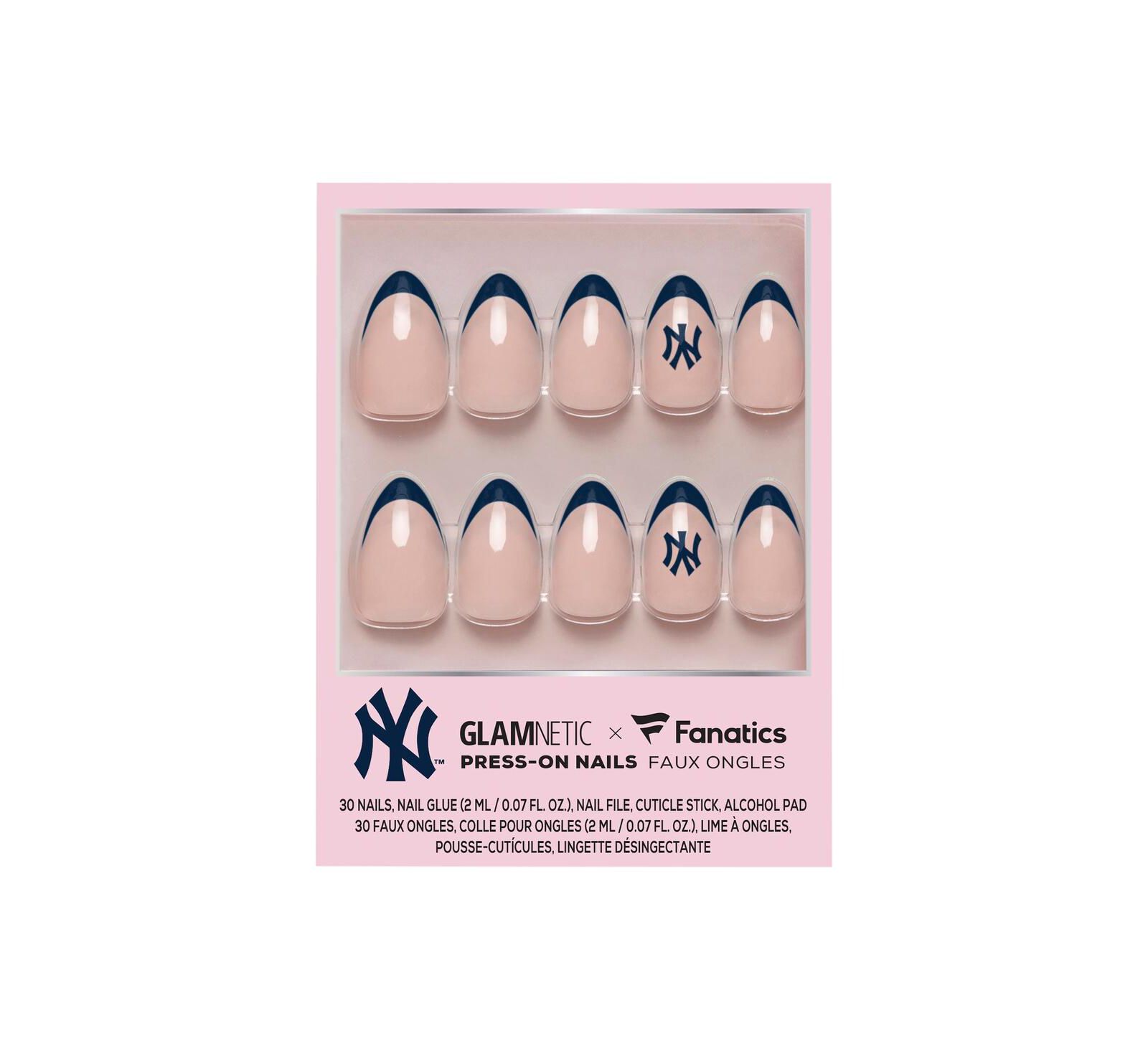 Wincraft Glamnetic x Fanatics набор для маникюра New York Yankees