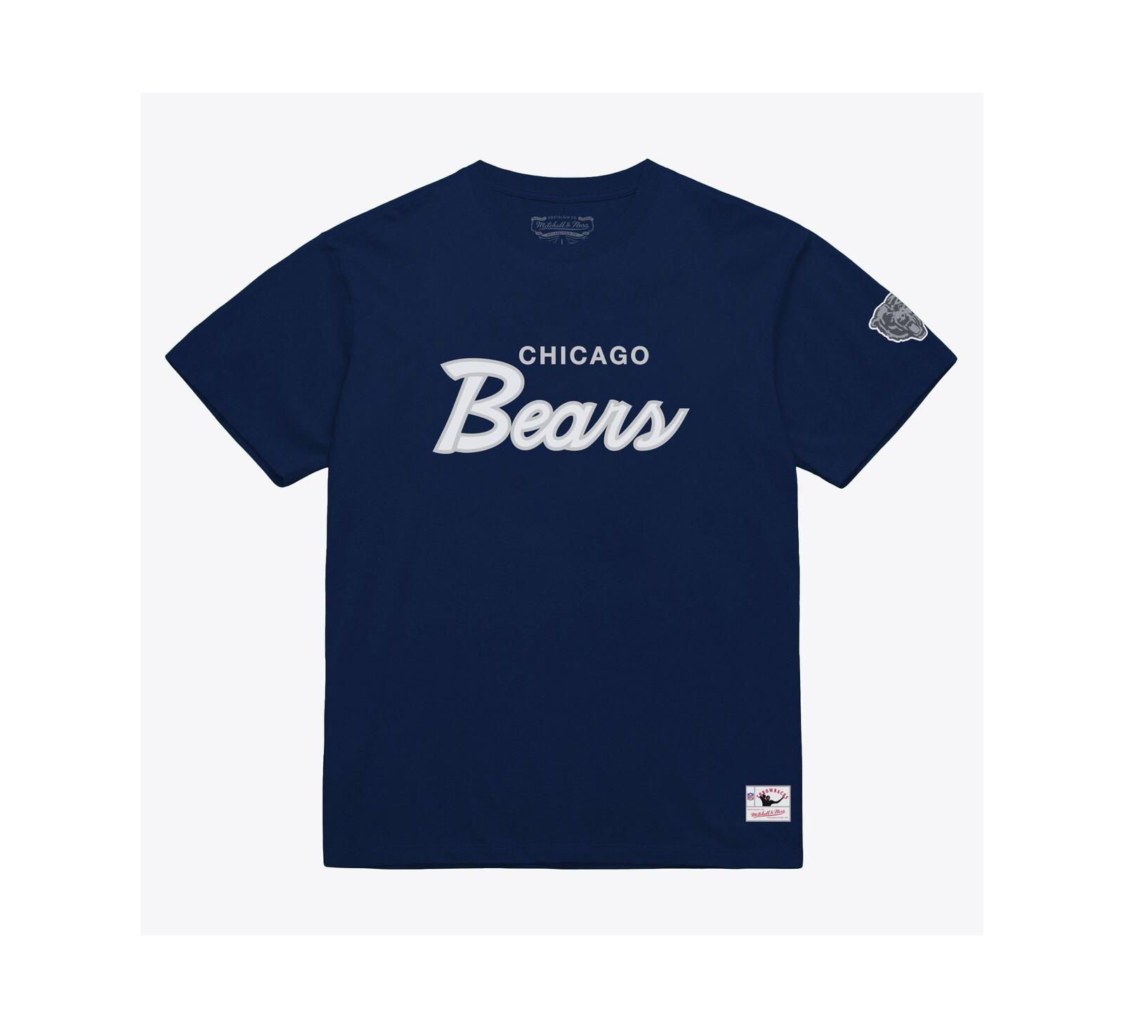 Mitchell & Ness Men's Navy Chicago Bears Head Coach Classic T-Shirt