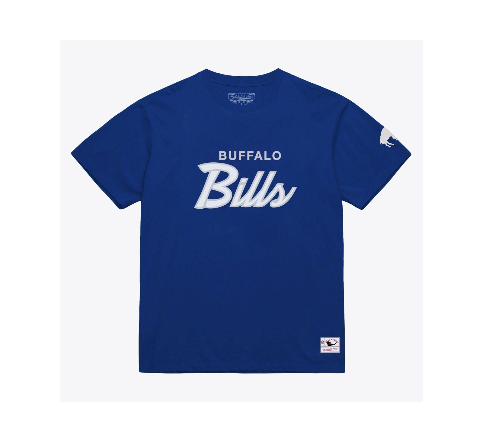 Мужская футболка Mitchell & Ness Royal Buffalo Bills Head Coach Classic