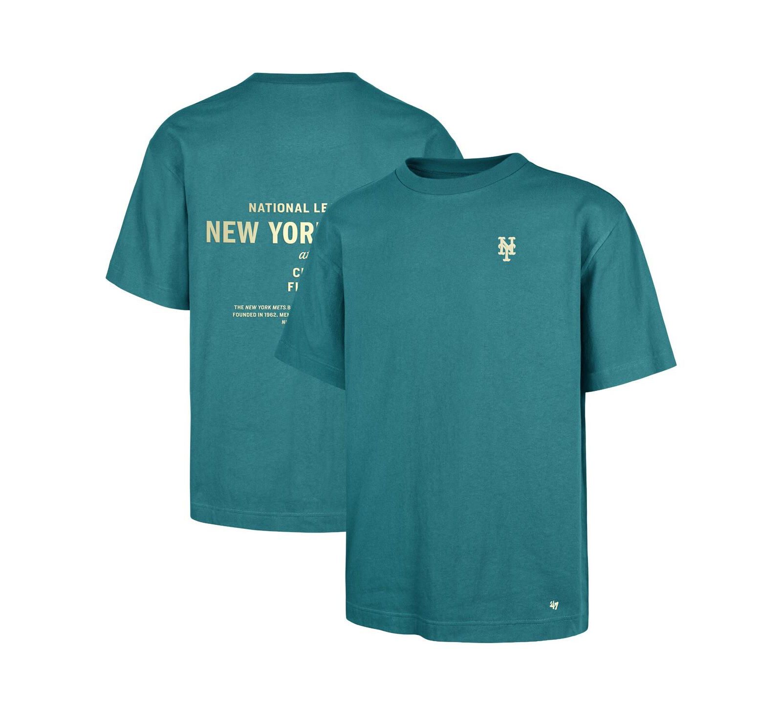 '47 Brand Men's Hunter Green New York Mets Leon Foundation T-Shirt