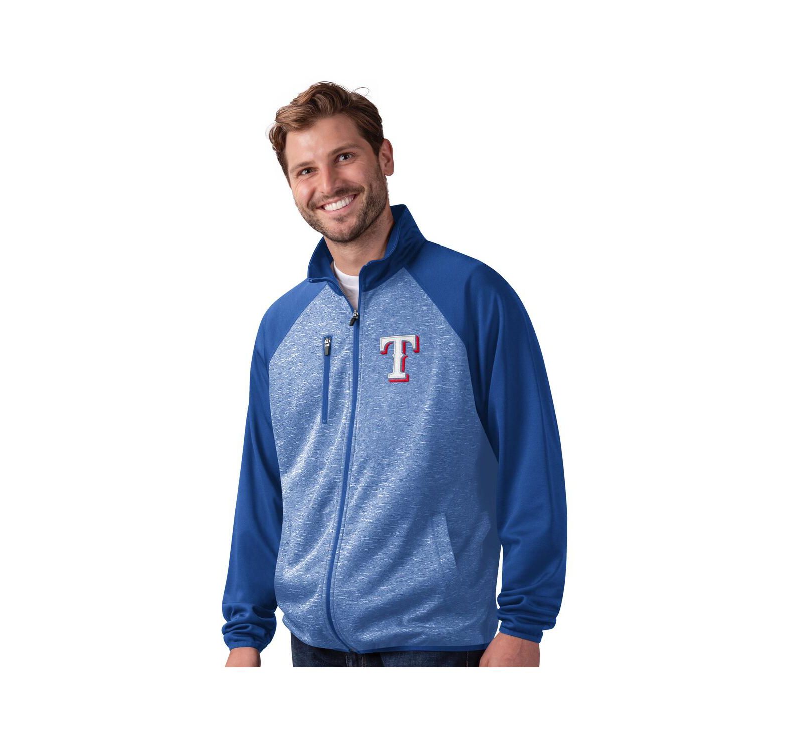G-III Sports by Carl Banks Мужская ветровка Texas Rangers