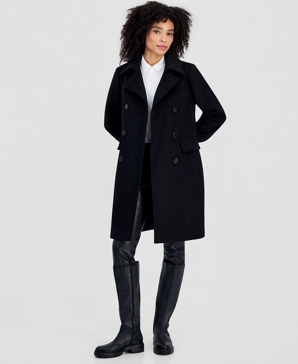 MICHAEL Michael Kors Women's Double-Breasted Coat, Created for Macy's