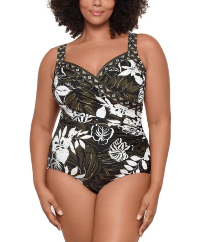 Miraclesuit Plus Size Underwired One-Piece Swimsuit