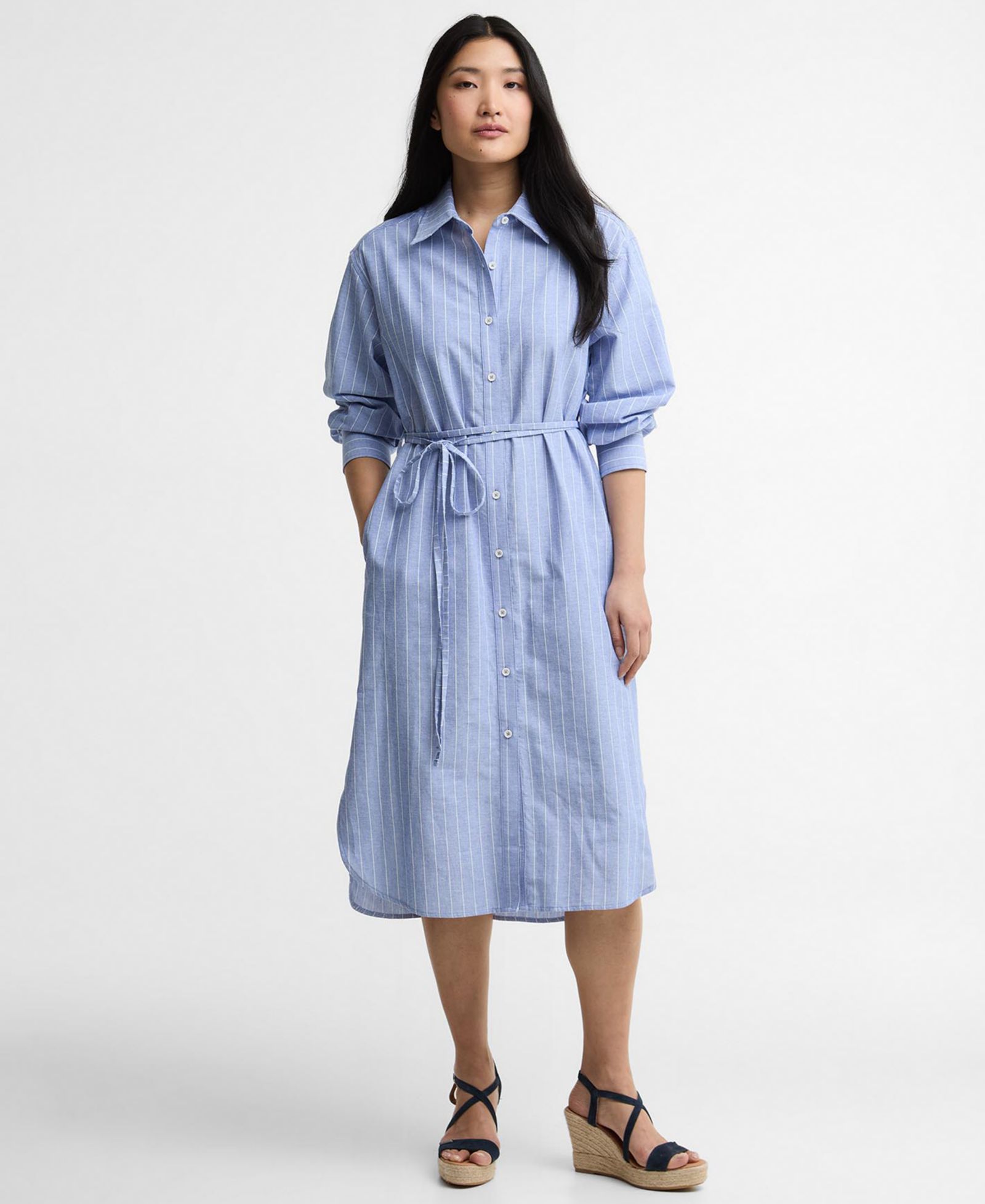 Barbour Женское миди платье Avon
