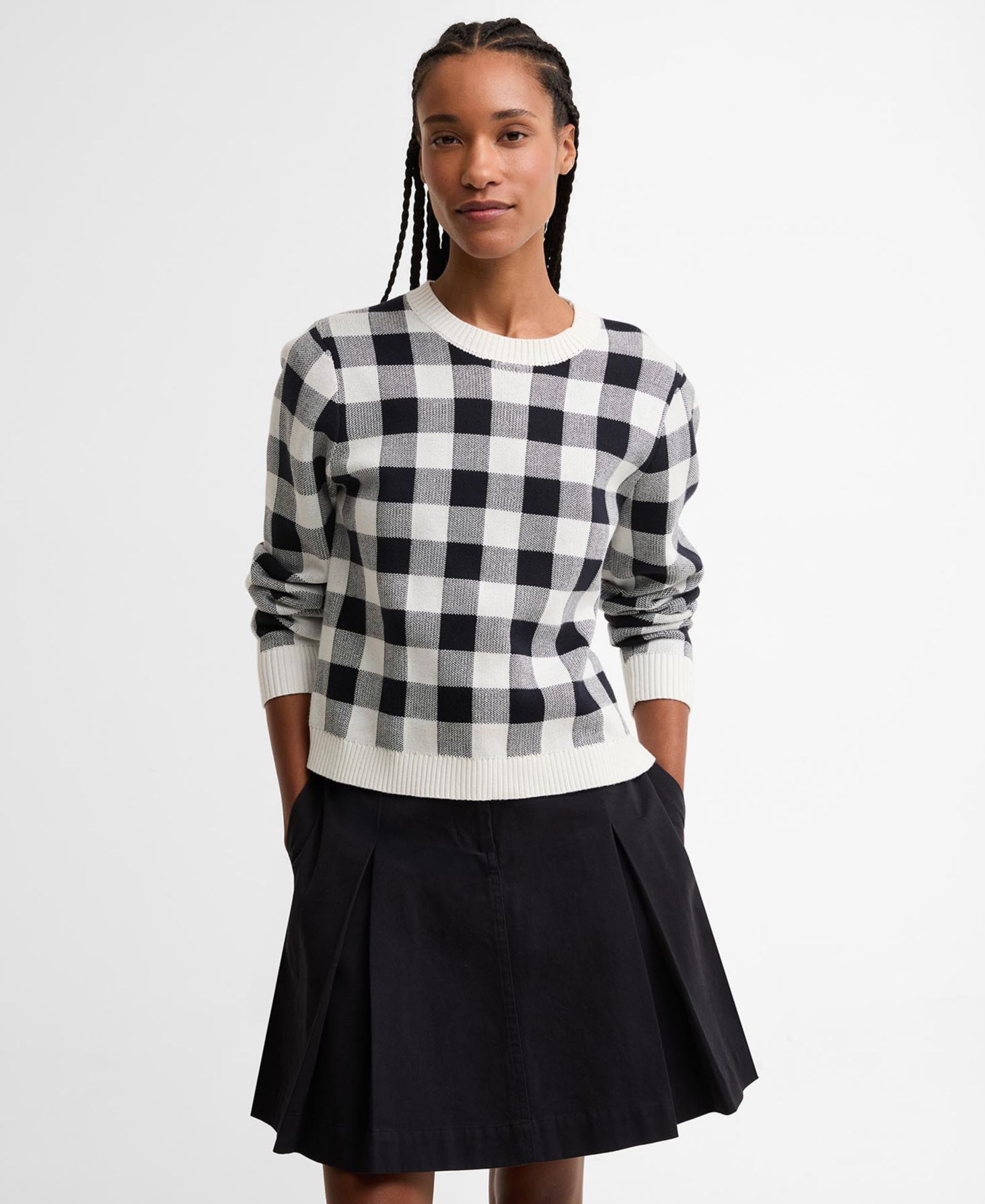 Женский вязаный свитер Barbour Avebury