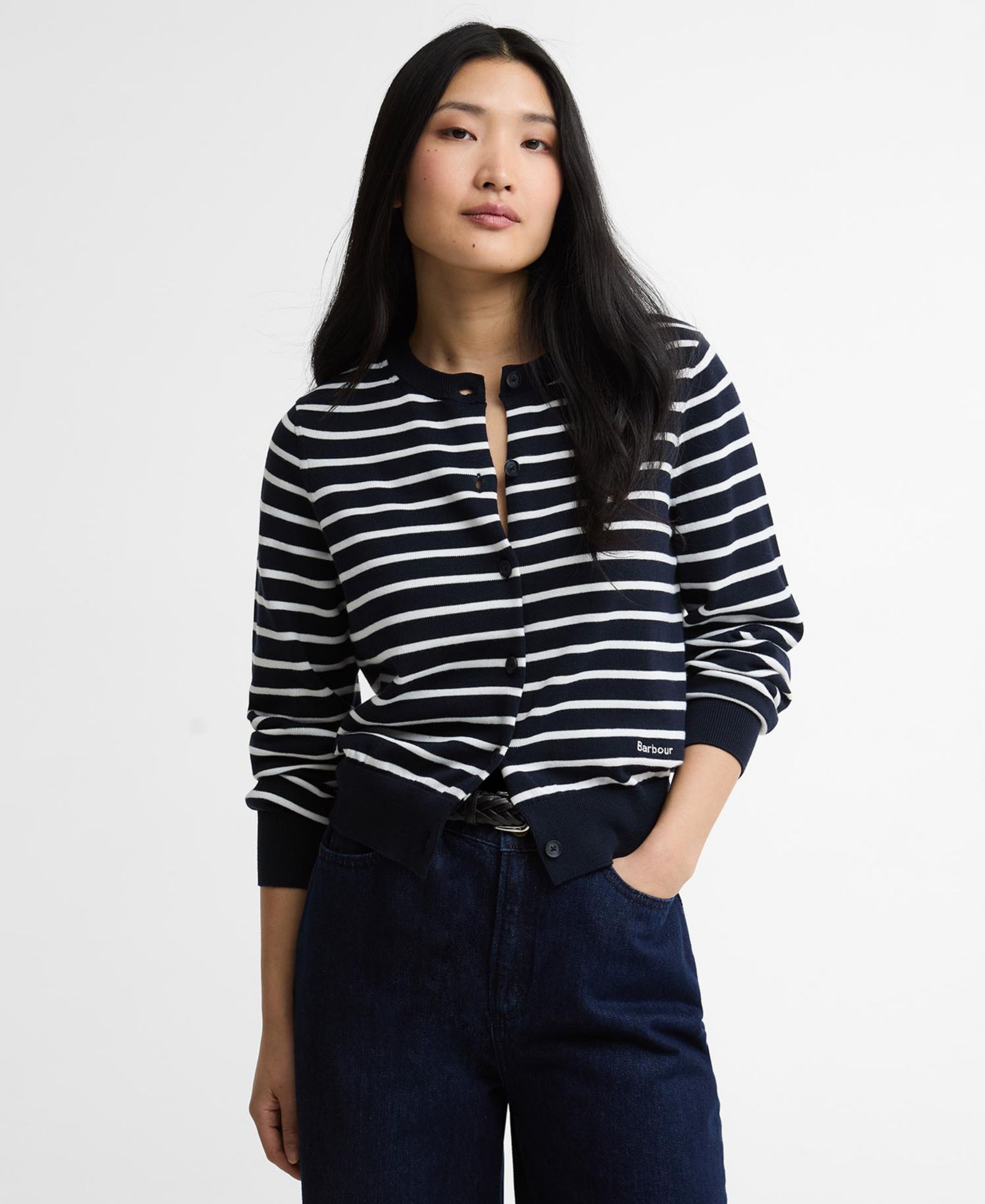 Barbour Женский вязаный кардиган Baiton