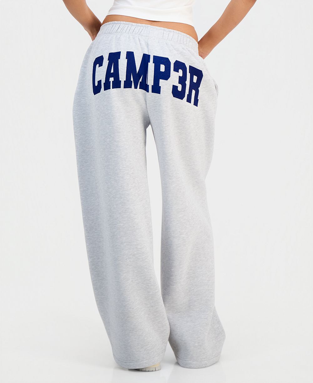 The Happy Camp3r Juniors' Logo Wide-Leg Sweatpants