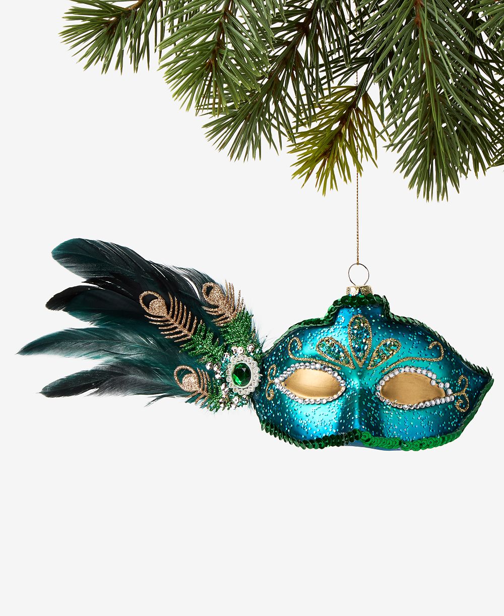 Елочное украшение Holiday Lane «Павлинья маска», эксклюзив Macy's