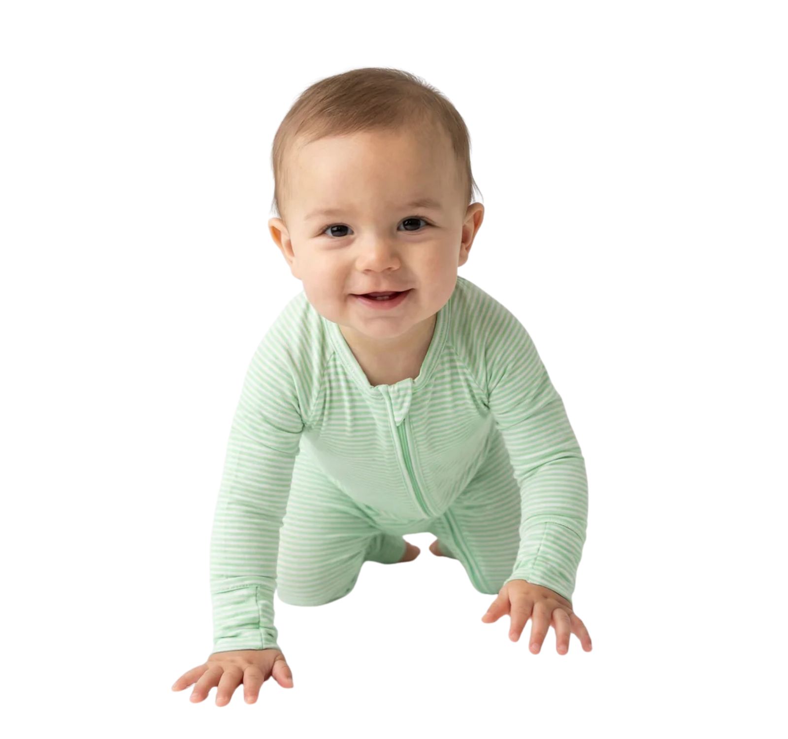 Motette Boys Pear Stripe Bamboo Sleeper