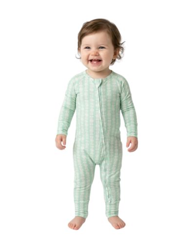 Слип Motette Baby Girls Mint Meadows Bamboo Sleeper