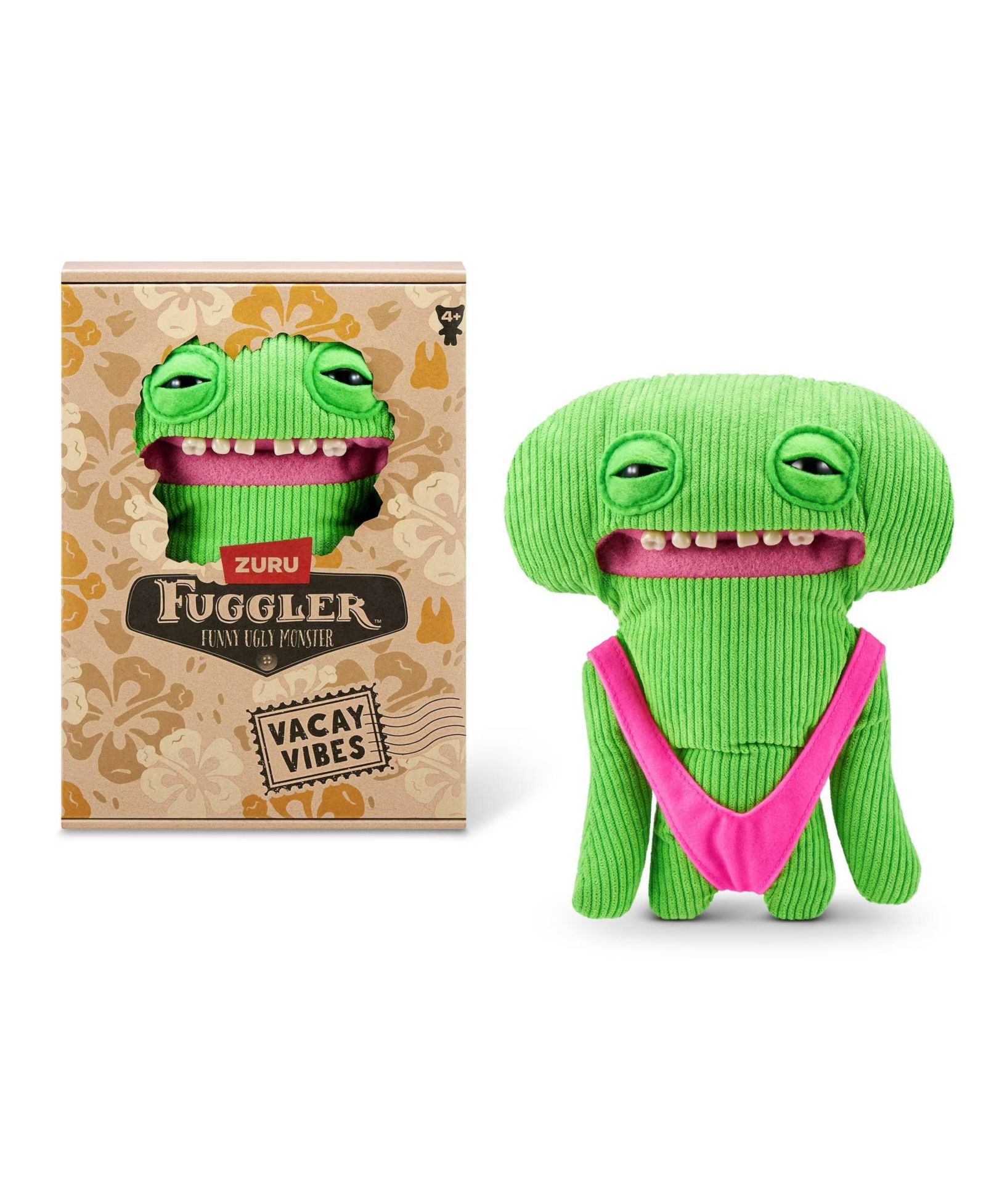 Fuggler Vacay Vibes Funny Ugly Smiley O'Riley 9" плюшевая игрушка