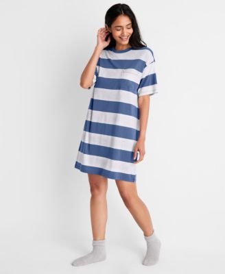 State of Day Women's Short-Sleeve Sleepshirt, Macy's Exclusive