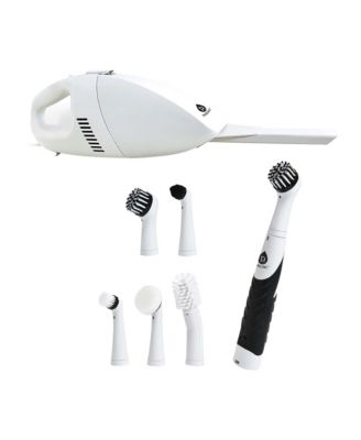 PURSONIC Deep Cleaning Duo Bundle: Cordless Power Scrubber Cleaning Brush  Pursonic Car Vacuum Cleaner