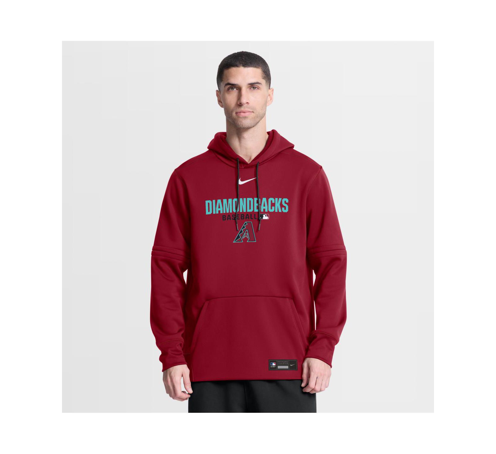 Мужское худи Nike Red Arizona Diamondbacks Authentic Collection Therma-FIT
