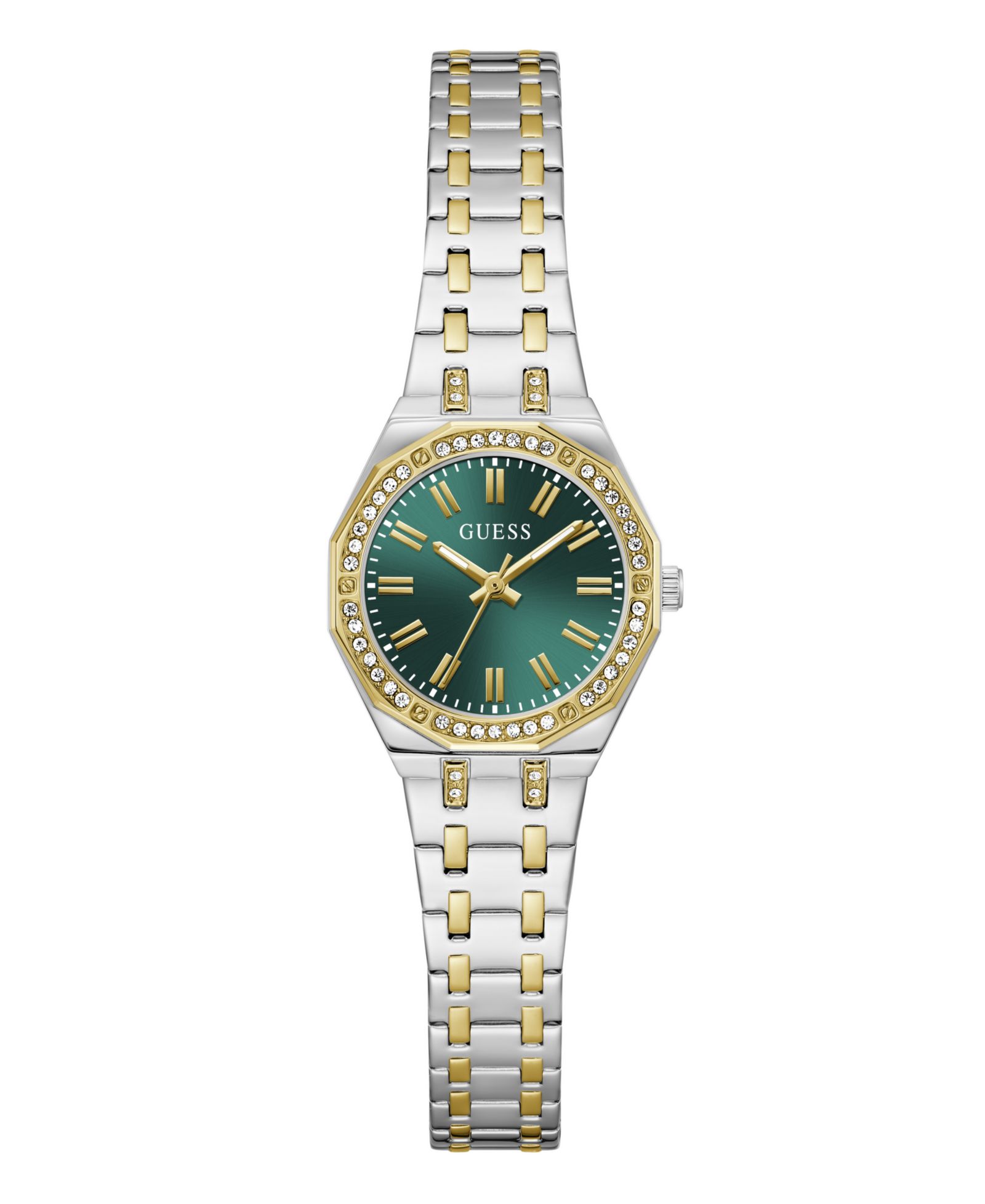 GUESS Women's Two-Tone Stainless Steel Watch, 25mm