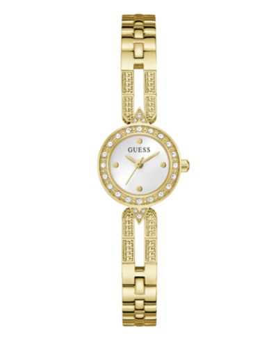 Guess Women's Gold-Tone Stainless Steel Watch, 23mm