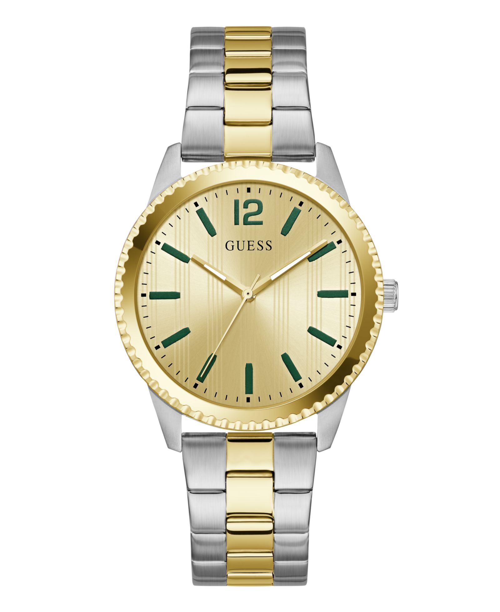 GUESS Men's Two-Tone Stainless Steel Watch, 40mm