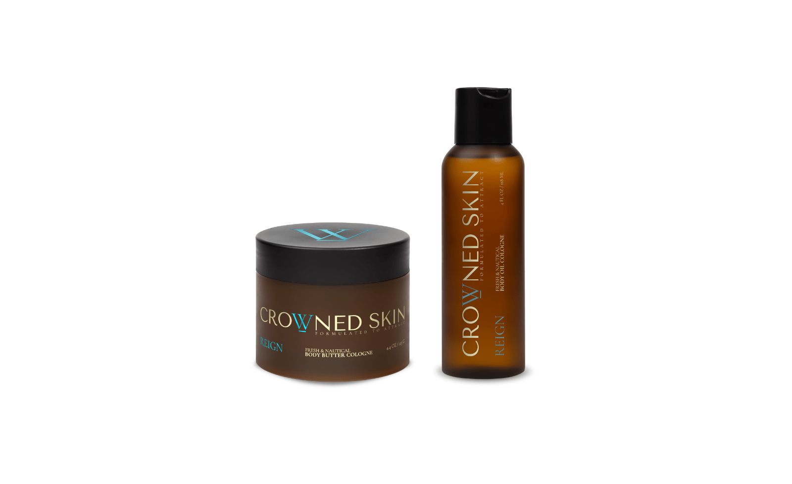Crowned Skin Reign Body Butter and Oil Bundle