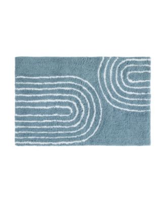 ienjoy Home Modern Cotton Bath Mat, 34" x 21"