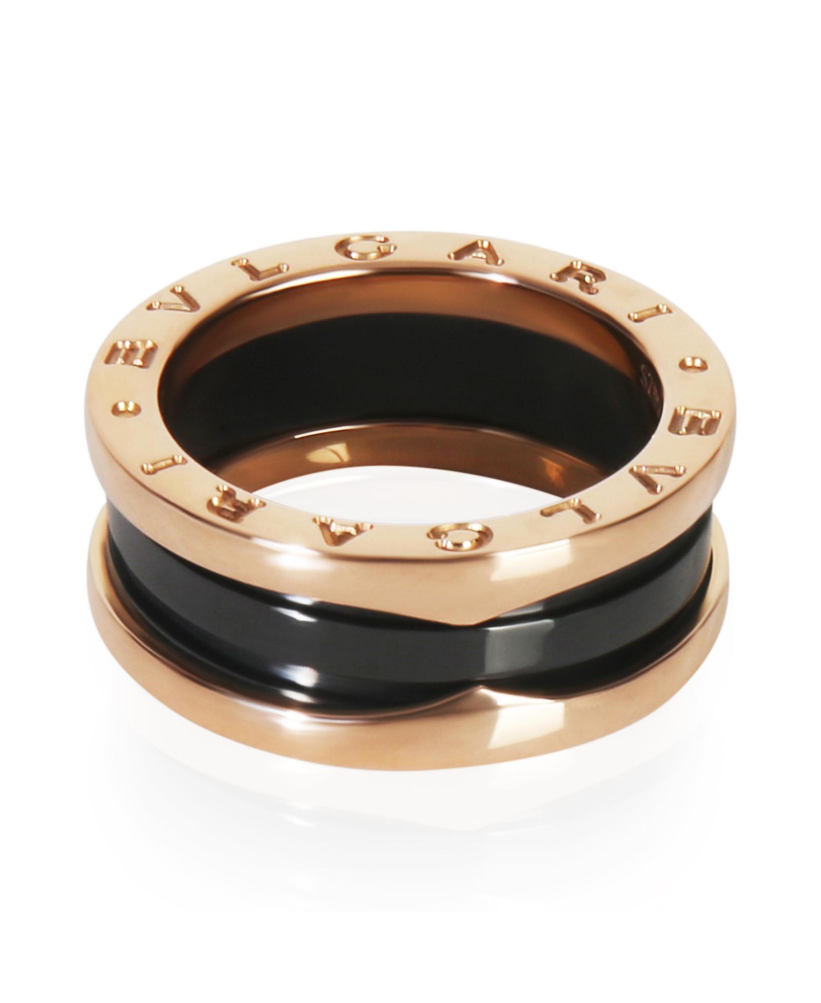 Б/у кольцо Bvlgari Rose Gold B.zero1