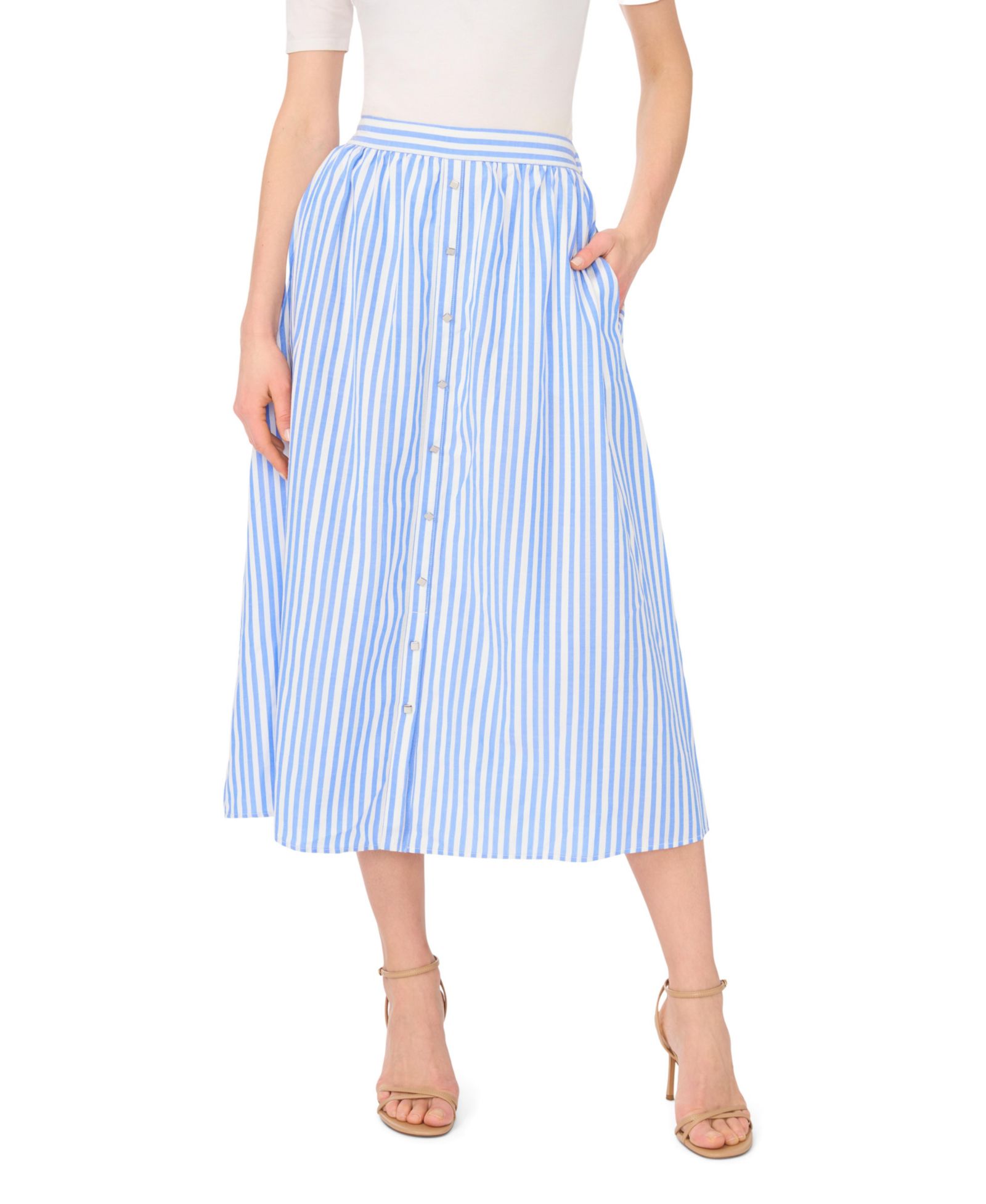 Женская миди-юбка Vince Camuto Pull-On Placket