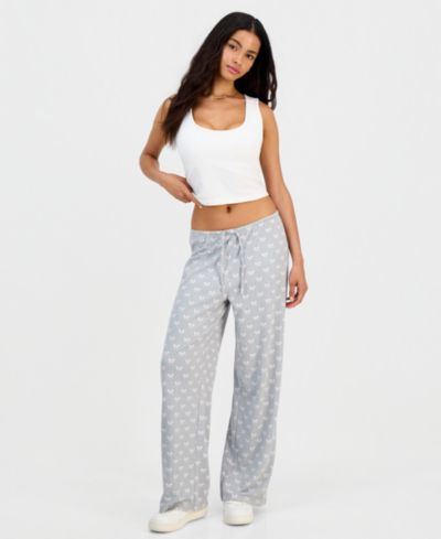 Heather Grey Bow