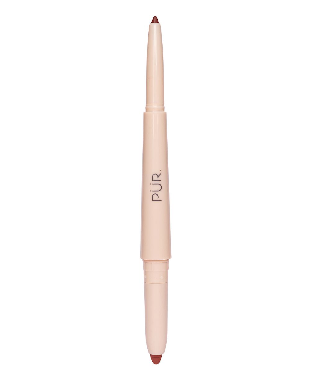 Двусторонний карандаш для губ с кремовой текстурой PÜR Minerals Silky Sculpt, 0.027 унции