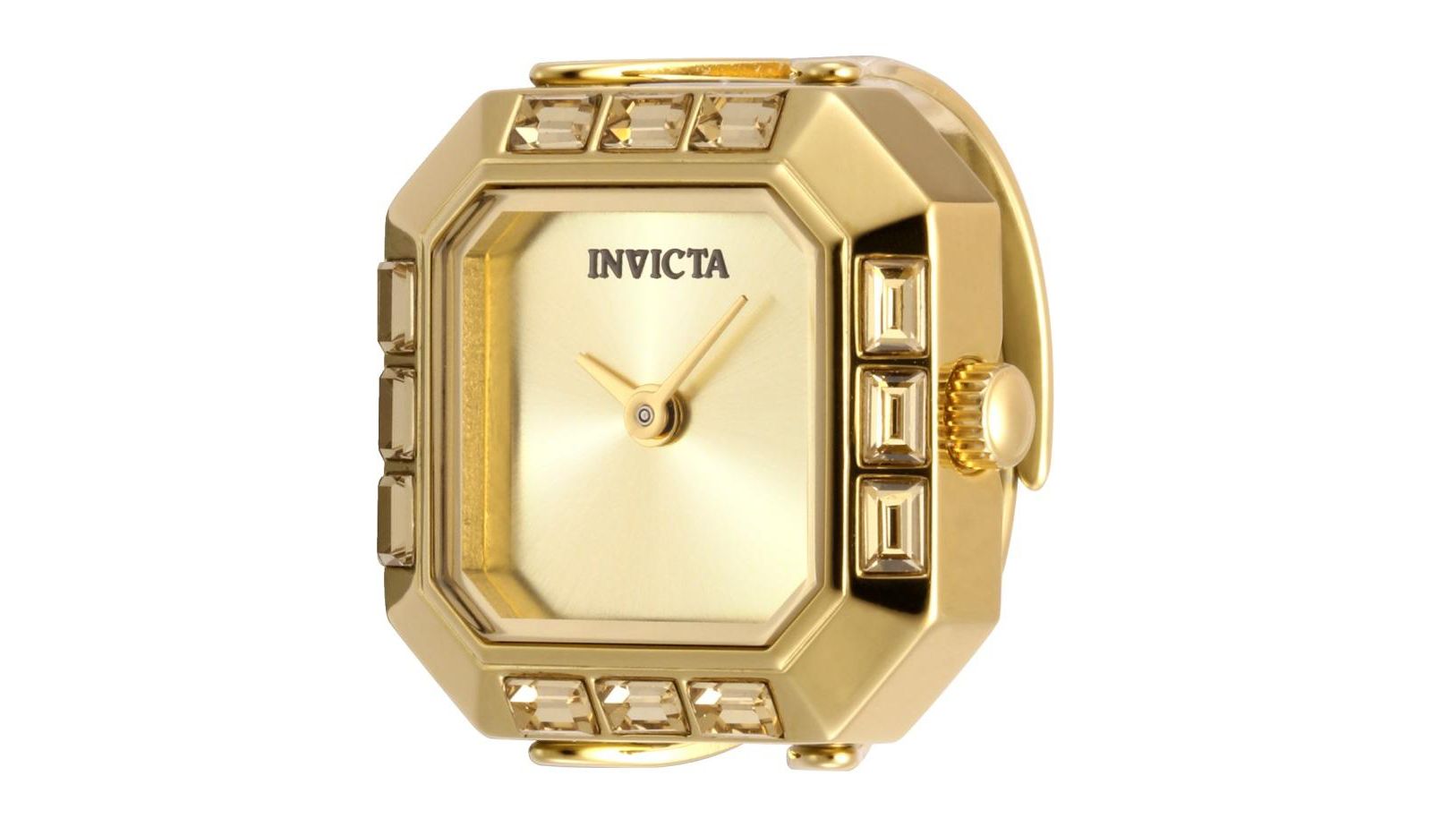 Invicta Women's 49585 Mini Quartz Dial Ring Watch