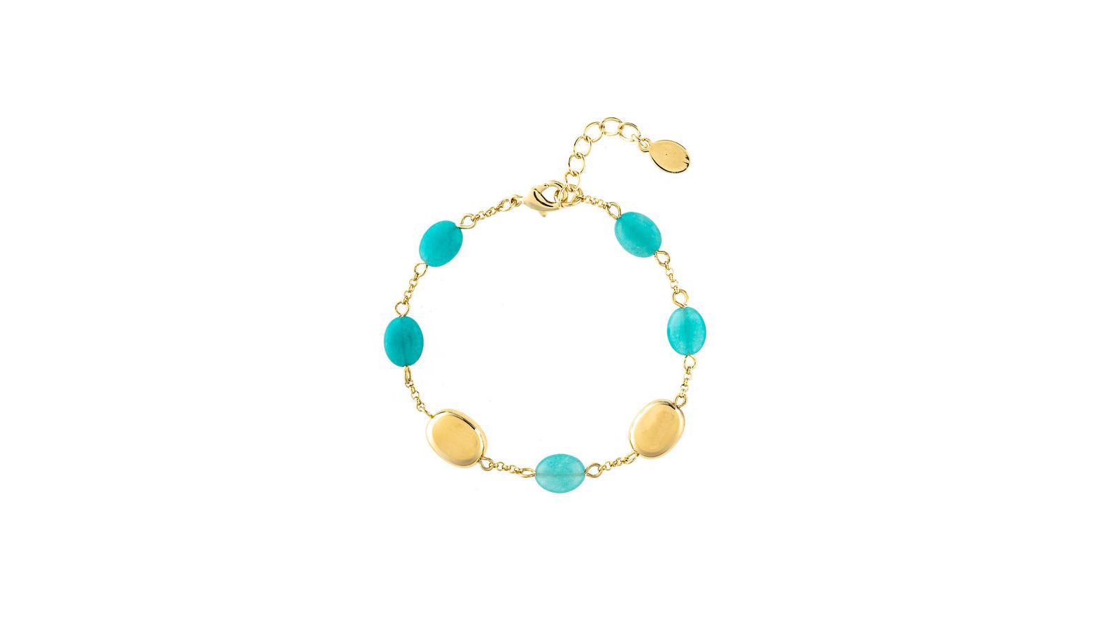 Rivka Friedman 18K Gold Plated  Bead Bracelet