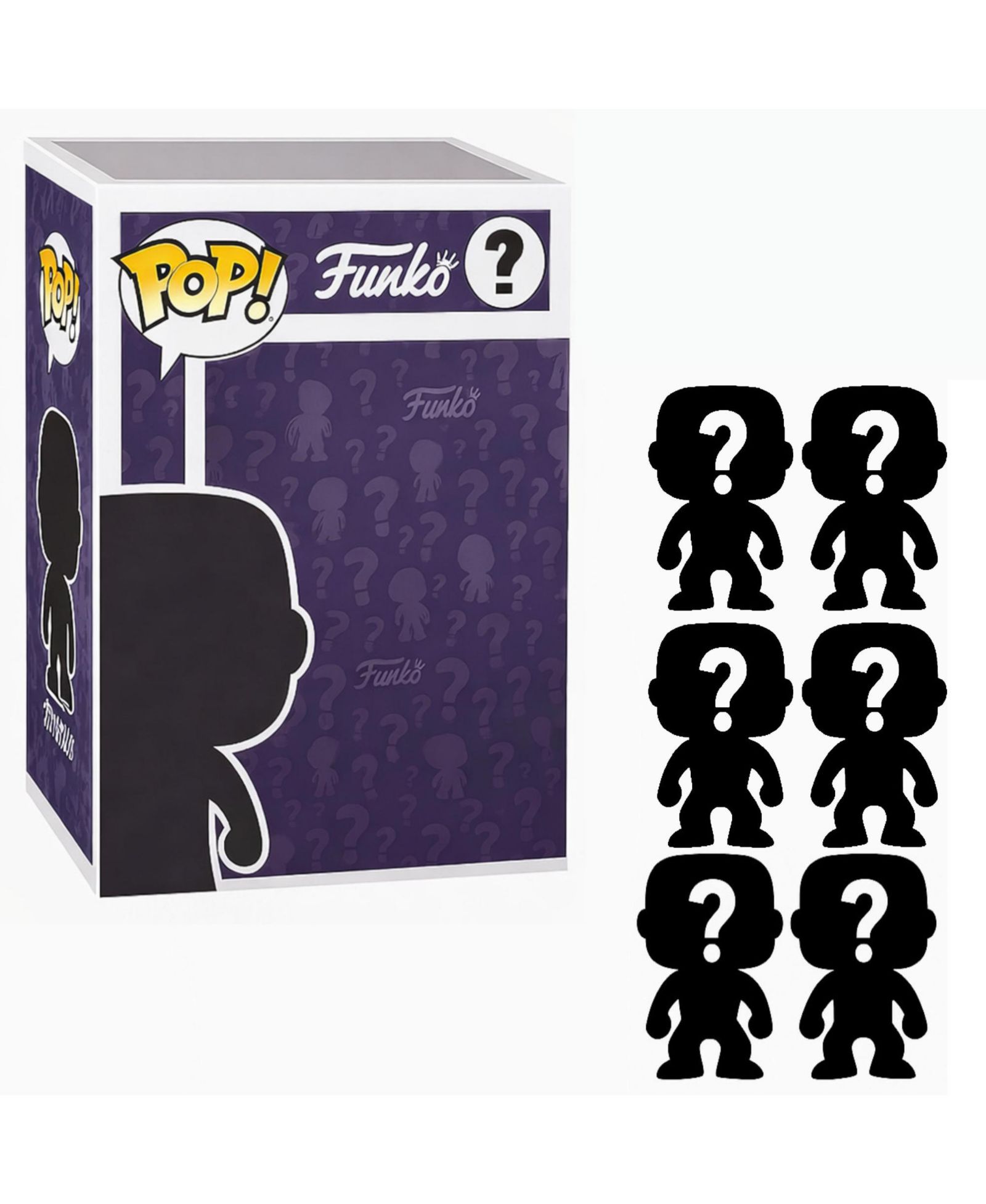 Funko набор из 6 фигурок Pop! Mystery