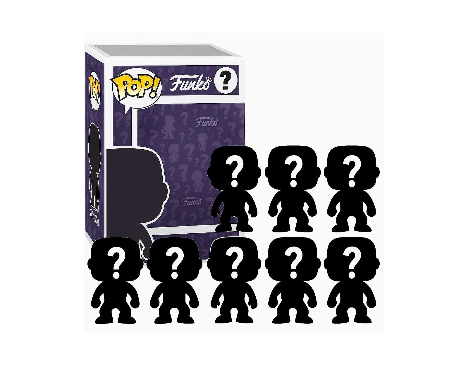 Funko Pop! Blind Box 4-Inch Vinyl Figures, 8-Piece Set, Ages 4+