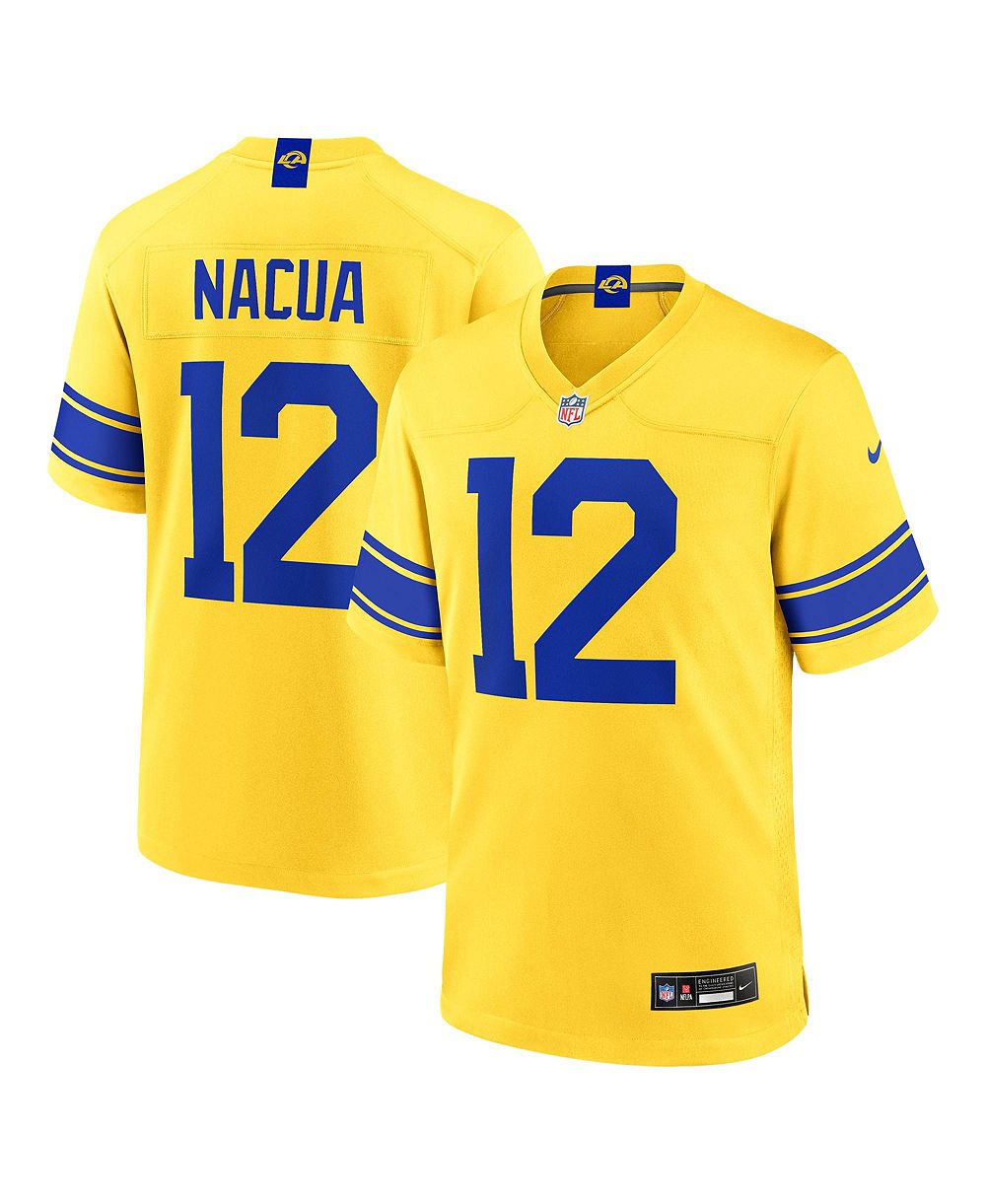 Nike Мужская джерси Los Angeles Rams Puka Nacua Classic Sol Game