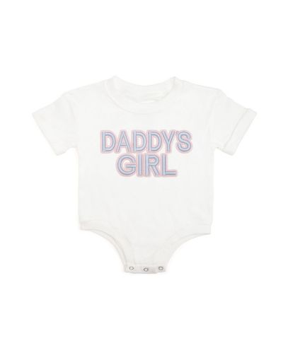 Детский ромпер Sweet Wink Baby Girls Daddy's Patch с коротким рукавом