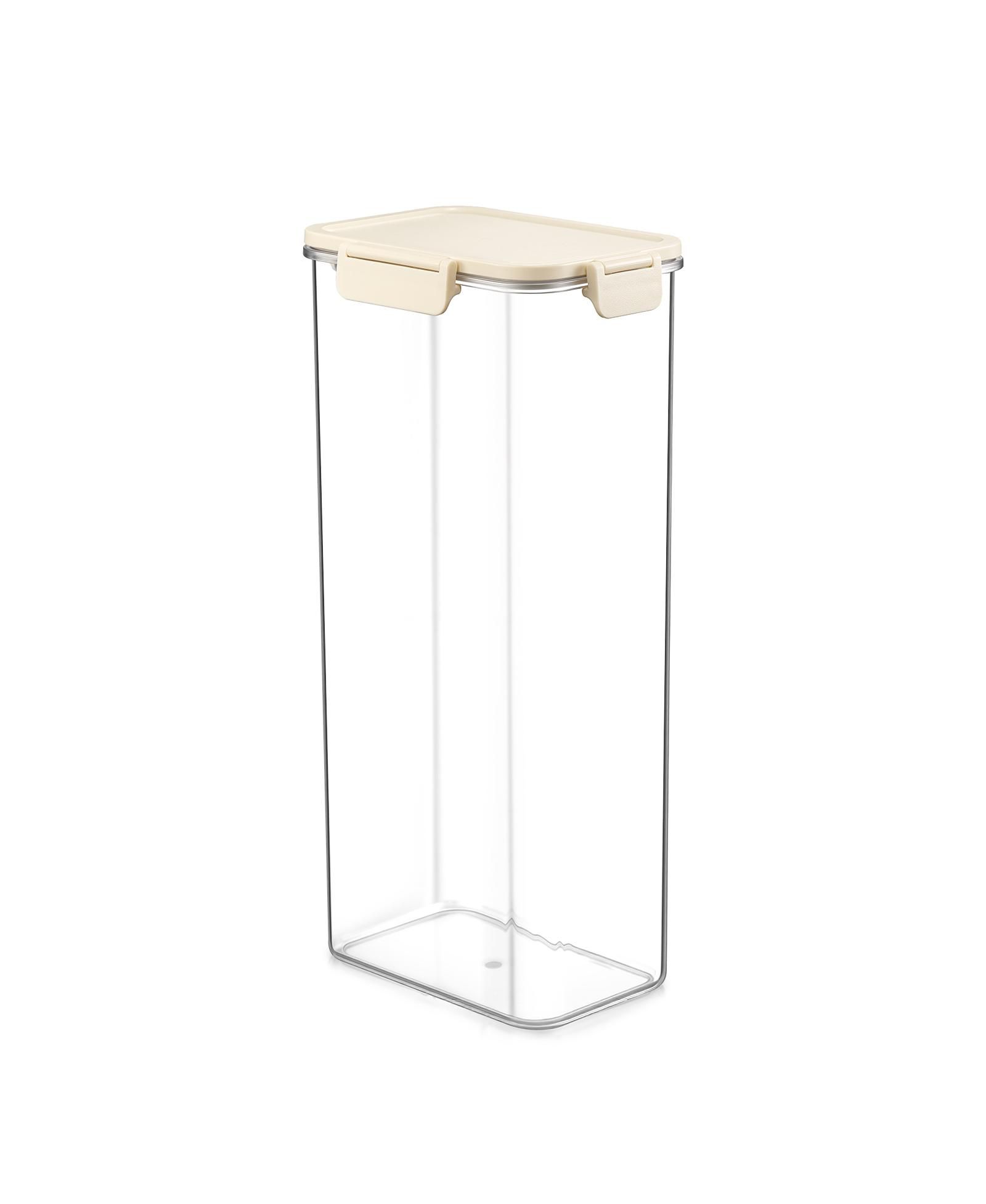 Sorbus 3900ml/137.57oz Clear Stackable Airtight Food Storage Container for Pantry, Rice, Pasta, Cereal and More