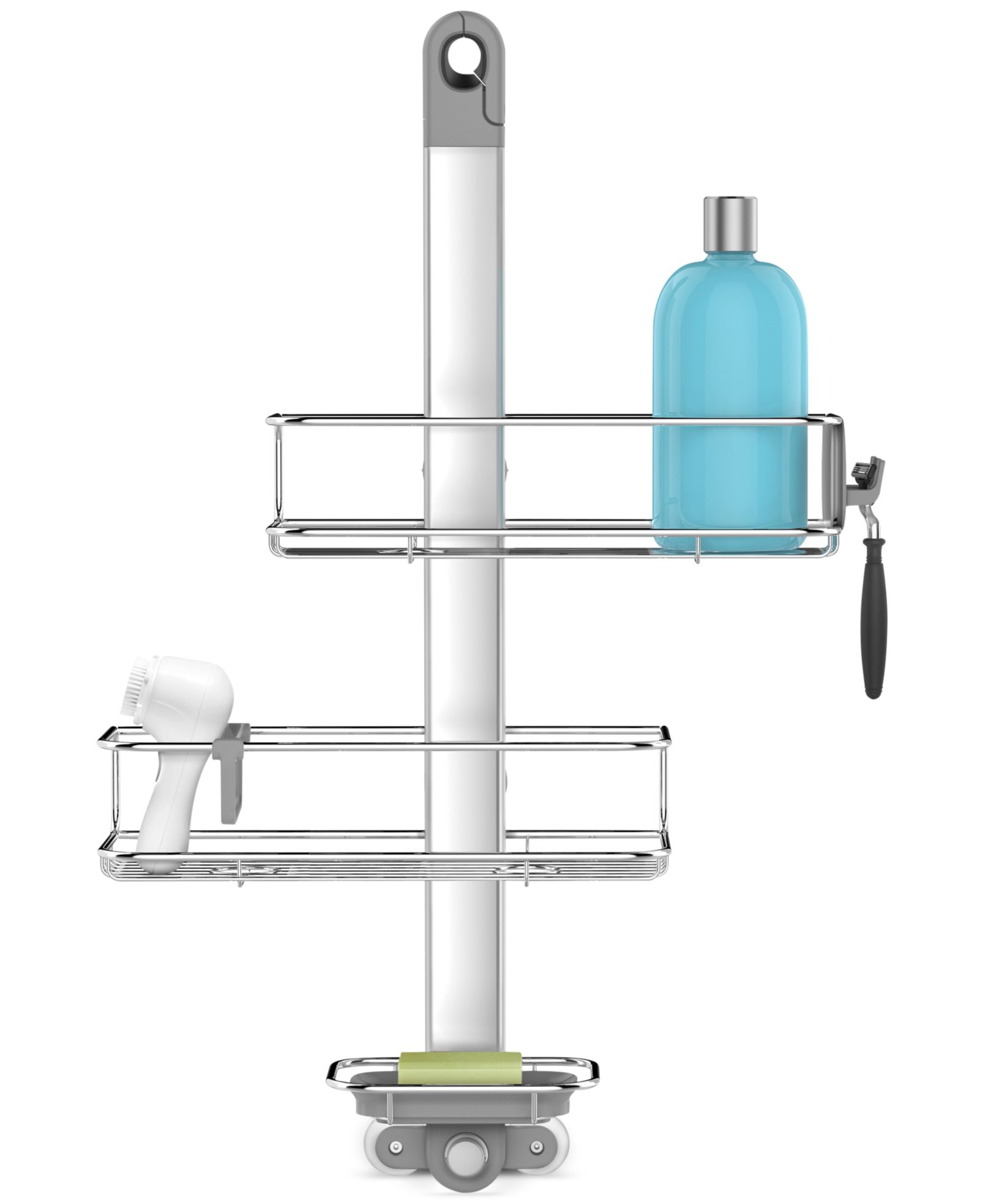 Подвесная корзина для душа Simplehuman Medium Adjustable Hanging Shower Caddy