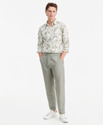 Alfani Men's Lightweight Linen Drawstring Pants, Macy's Exclusive