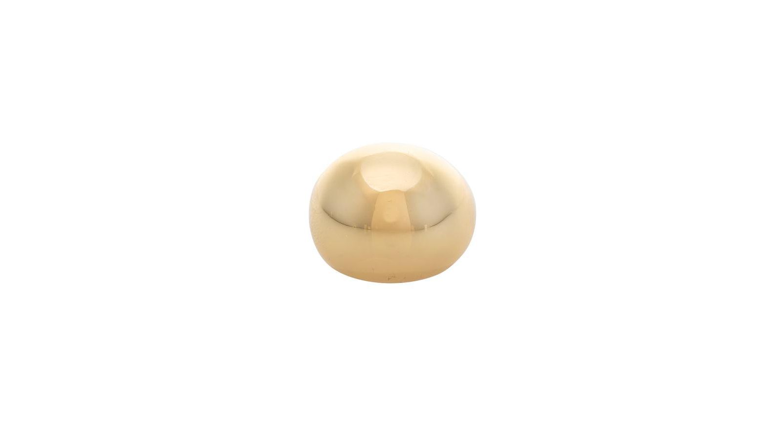 Кольцо Rivka Friedman 18K Gold Plated Polished Bubble Statement