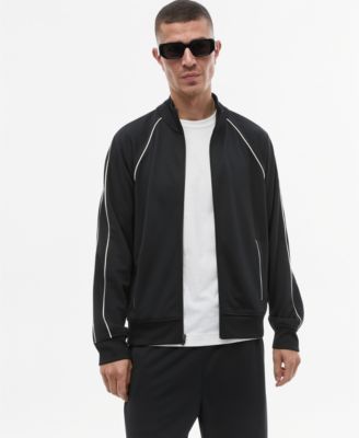 Mode of One Men's Louis Relaxed Piping-Trim Track Jacket, Macy's Exclusive