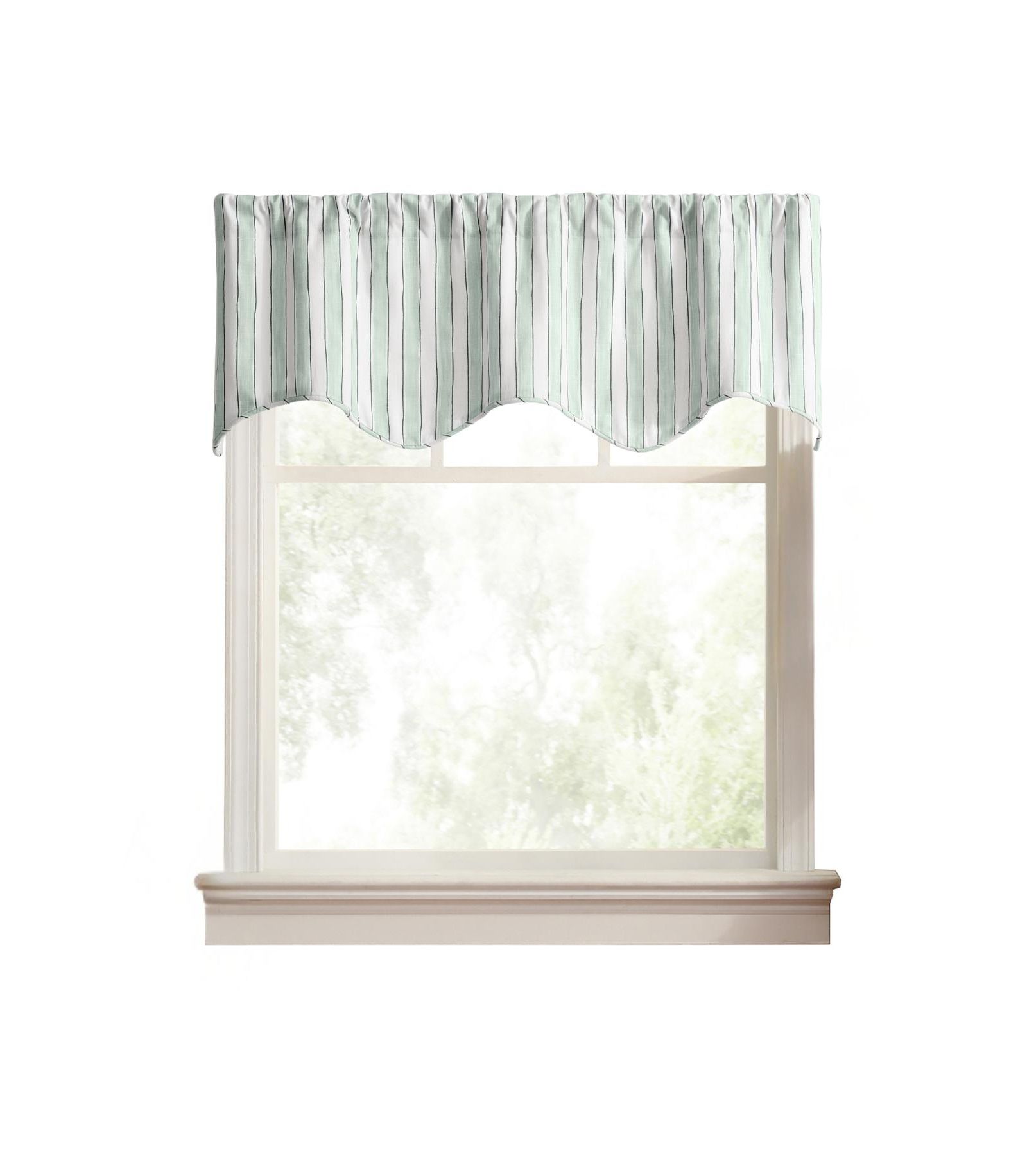 Занавеска Ellis Curtain Saratoga Stripe хлопковая