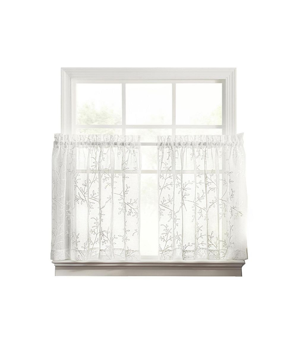 Шторы Ellis Curtain Brewster 100% Polyester Embroidered Sheer 70" x 36"