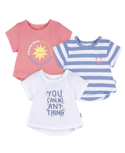 Gerber Детские футболки Gerber Toddler Girls' Short Sleeve 3-Pack