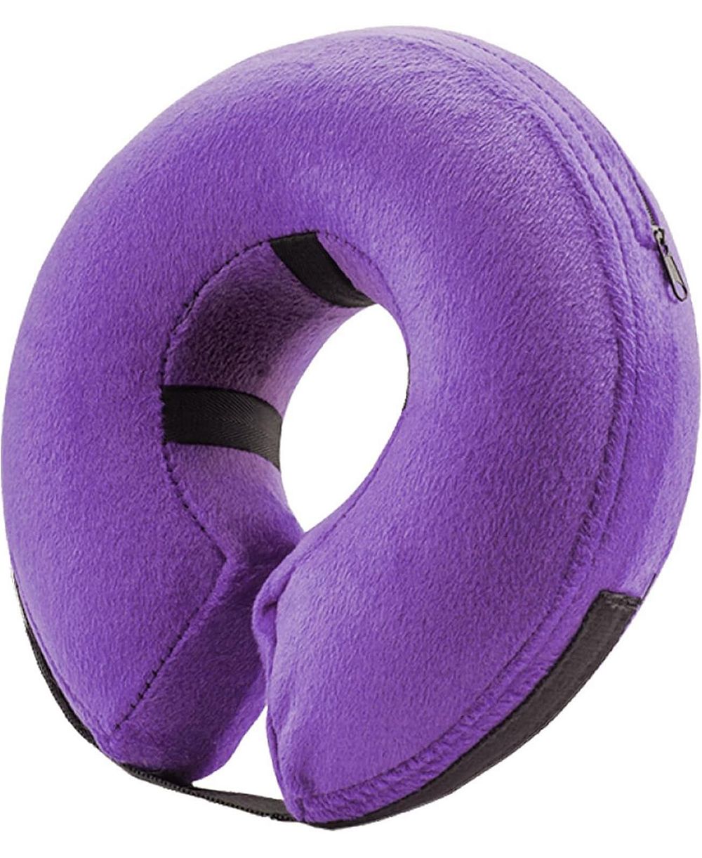 BENCMATE Inflatable Dog Cone Collar Alternative Soft Donut Recovery Collar for Pets