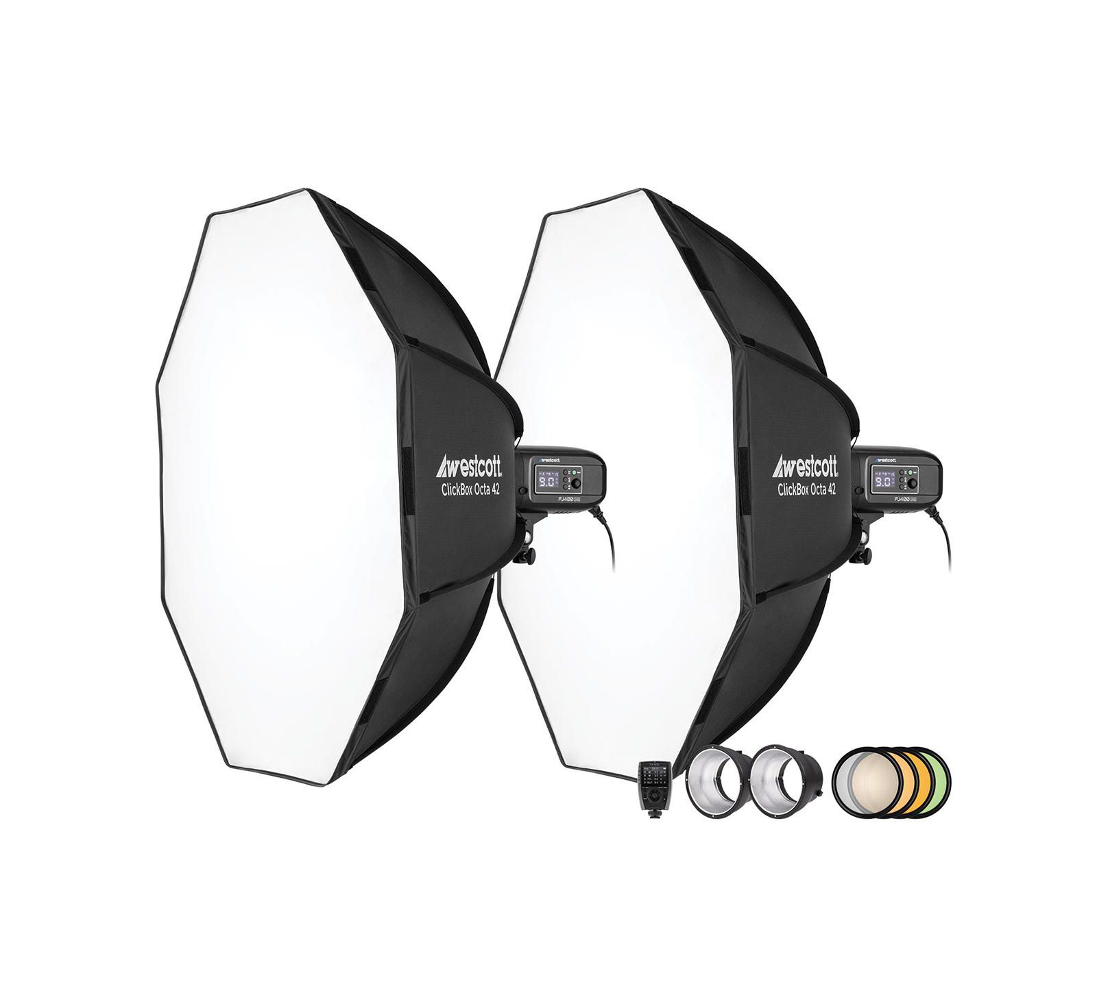 Westcott FJ400-se 400Ws 2-Light Studio Strobe Kit with Wireless Trigger for Sony Cameras
